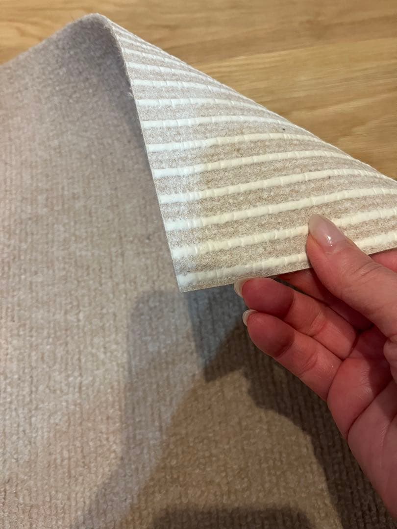 ペット用カーペット 滑り防止 日本製300cm x 60cm ライトグレー×3本