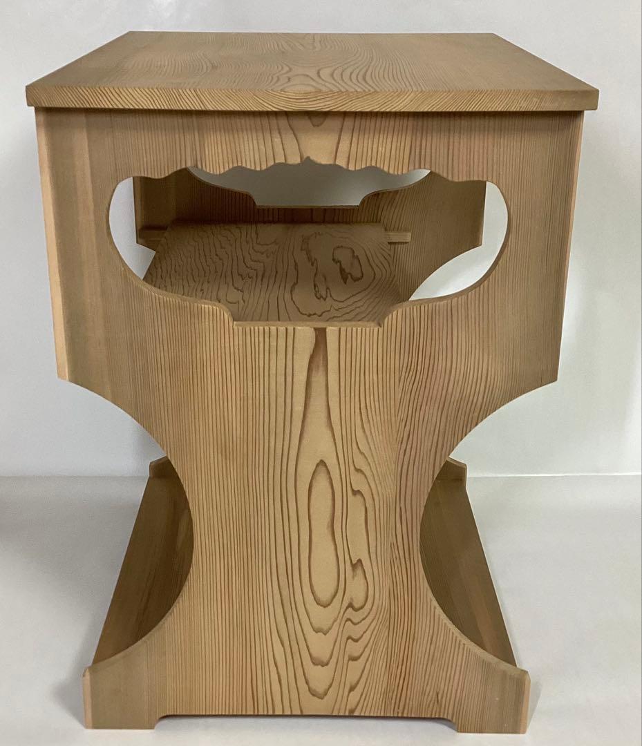 杉棚 組立式 紙箱入 茶道具 古物品