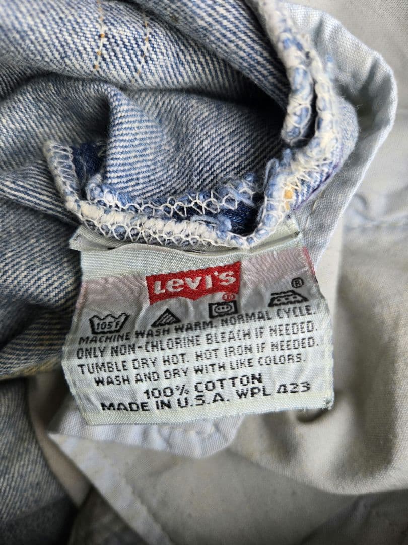 【断捨離】90s Levi's501xx USA製 刻印520 W34 濃淡良し