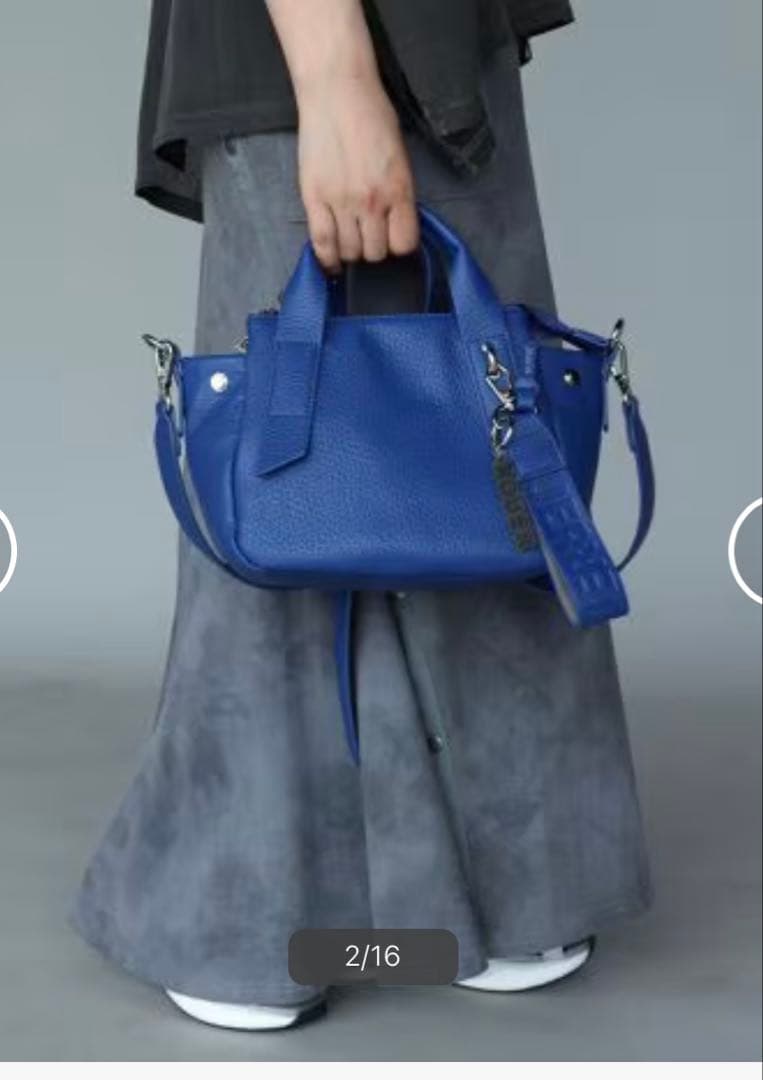 nouerヌエール2wayフェイクレザーショルダーバッグバッグ