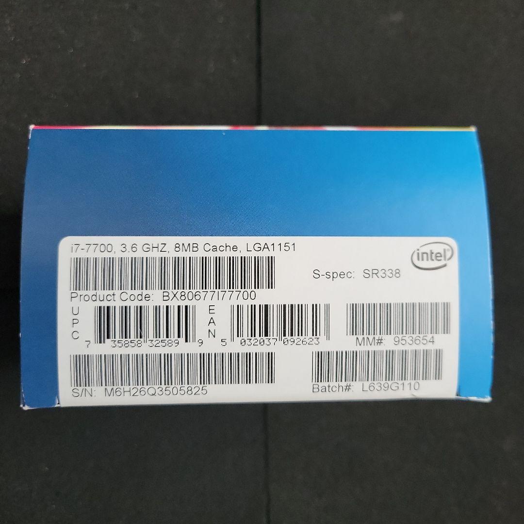 【CPU+マザボセット】 i7-7700/ASUS TUF Z270 MARK1