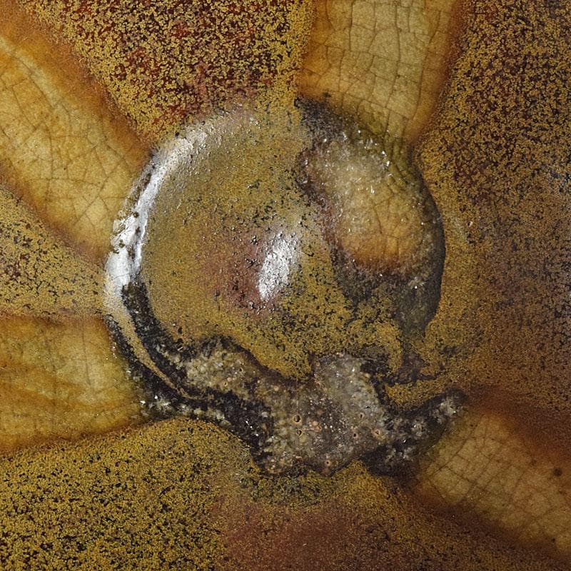 茶道具　瀬戸焼　古瀬戸天目茶碗　仕覆付　龍光極め箱　C　R8926