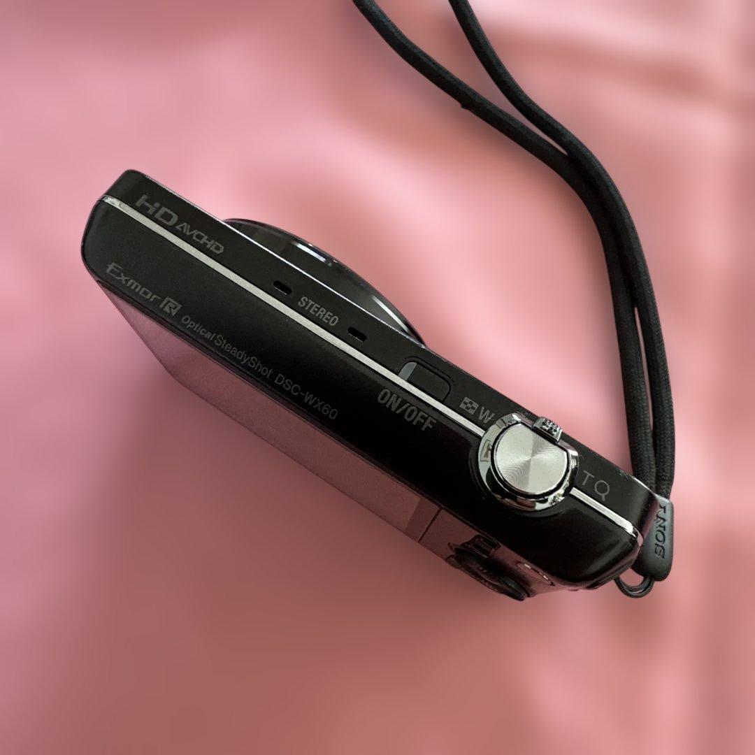 【動作確認済み】SONY Cyber-shot DSC-WX60ブラックデジカメ