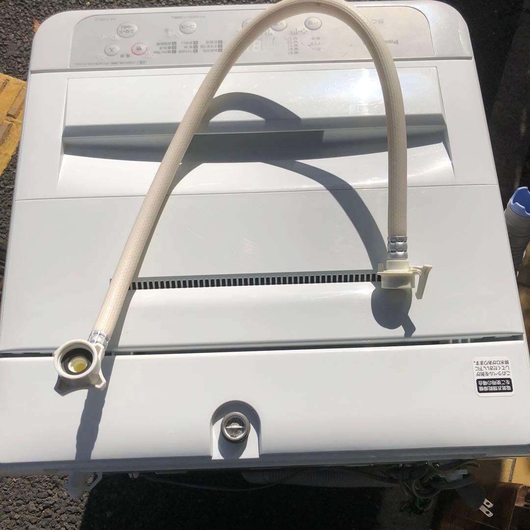 パナソニック　洗濯機5k2020年製給水排水ホース付き