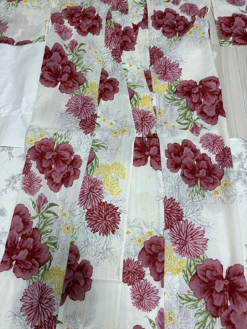 【おまけ付き】浴衣 Dita 大正ロマン牡丹寄せ