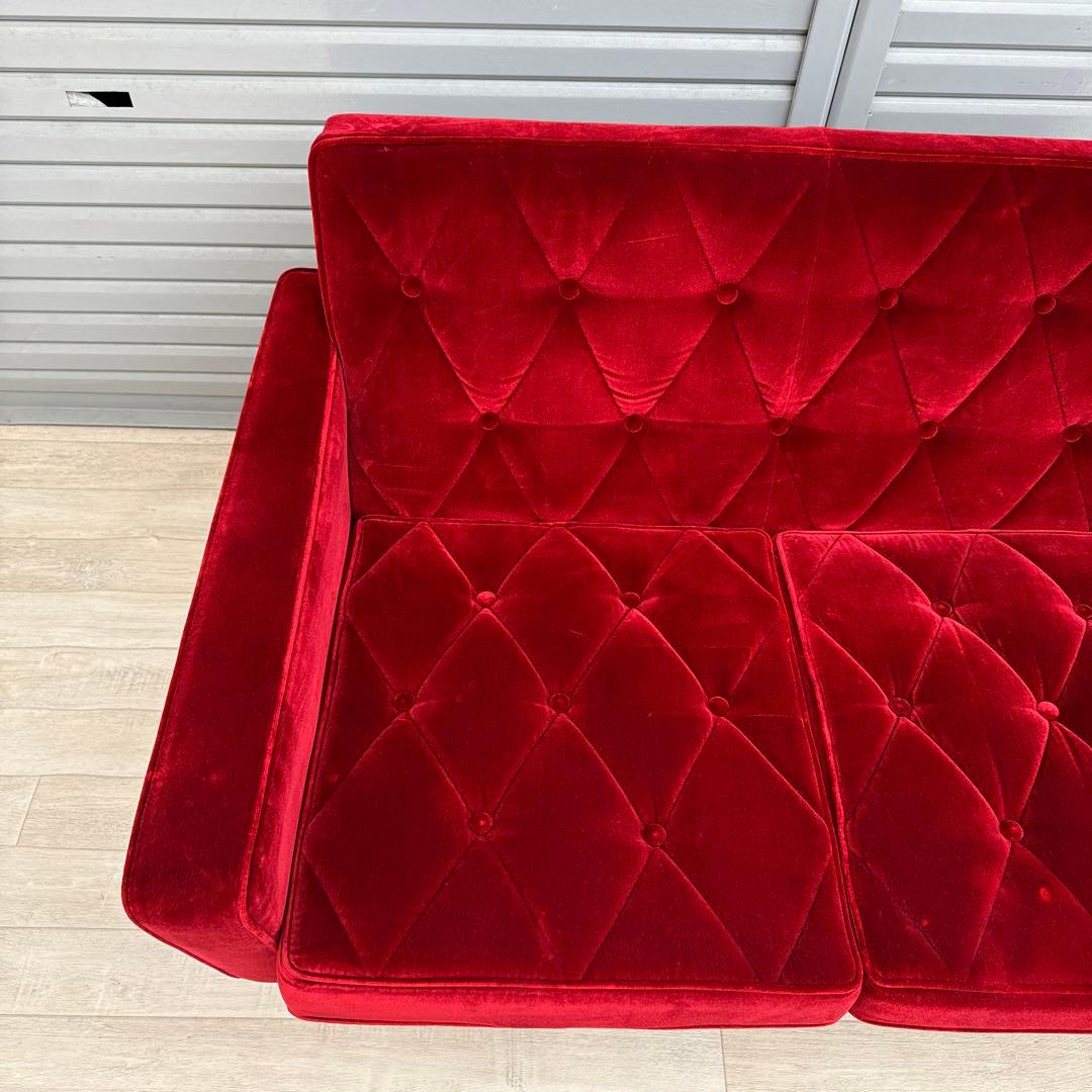 限定品　希少品　karimoku カリモク60 ロビーチェア 2シータ