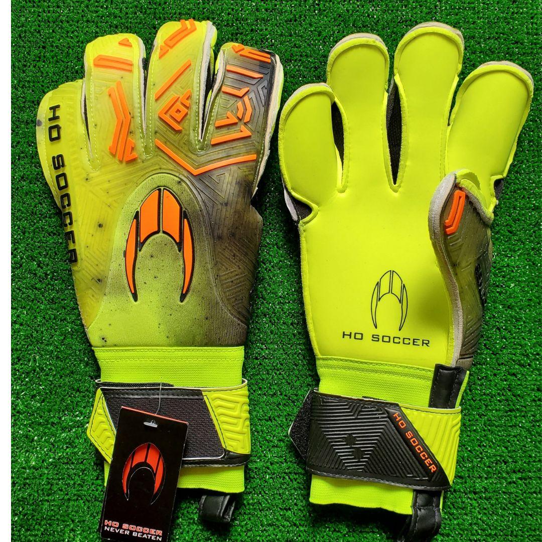 キーパーグローブ HOSOCCER エスクドー2 ロール ゲッコー ライム