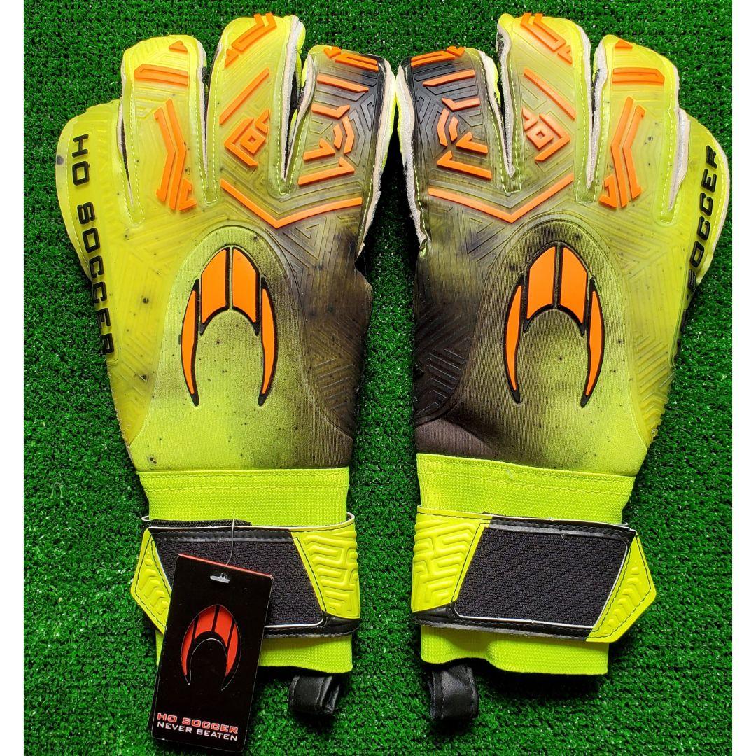 キーパーグローブ HOSOCCER エスクドー2 ロール ゲッコー ライム