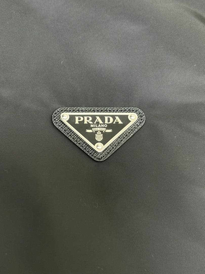 PRADAプラダ　ナイロン/ニット/メンズアウター50（L）