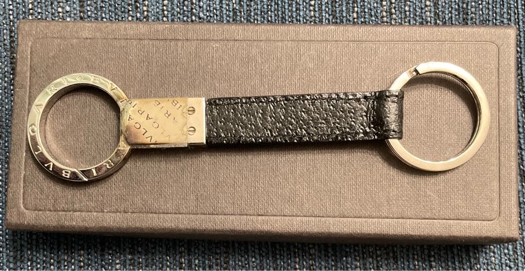 BVLGARI ブルガリ キーリング ダブル キーホルダー ダブルリング