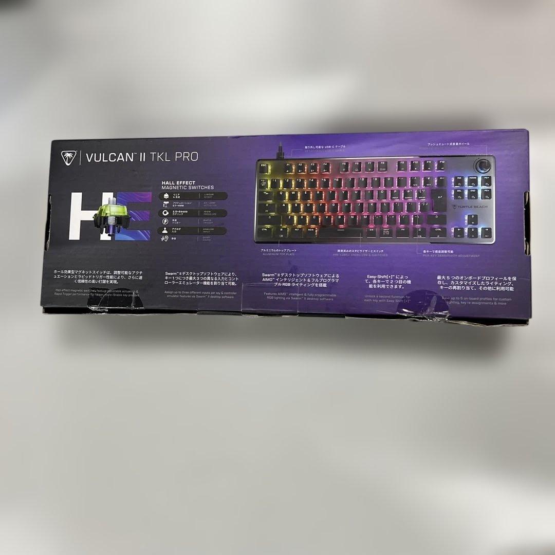 TURTLE BEACH VULCAN II TKL PRO ホワイト