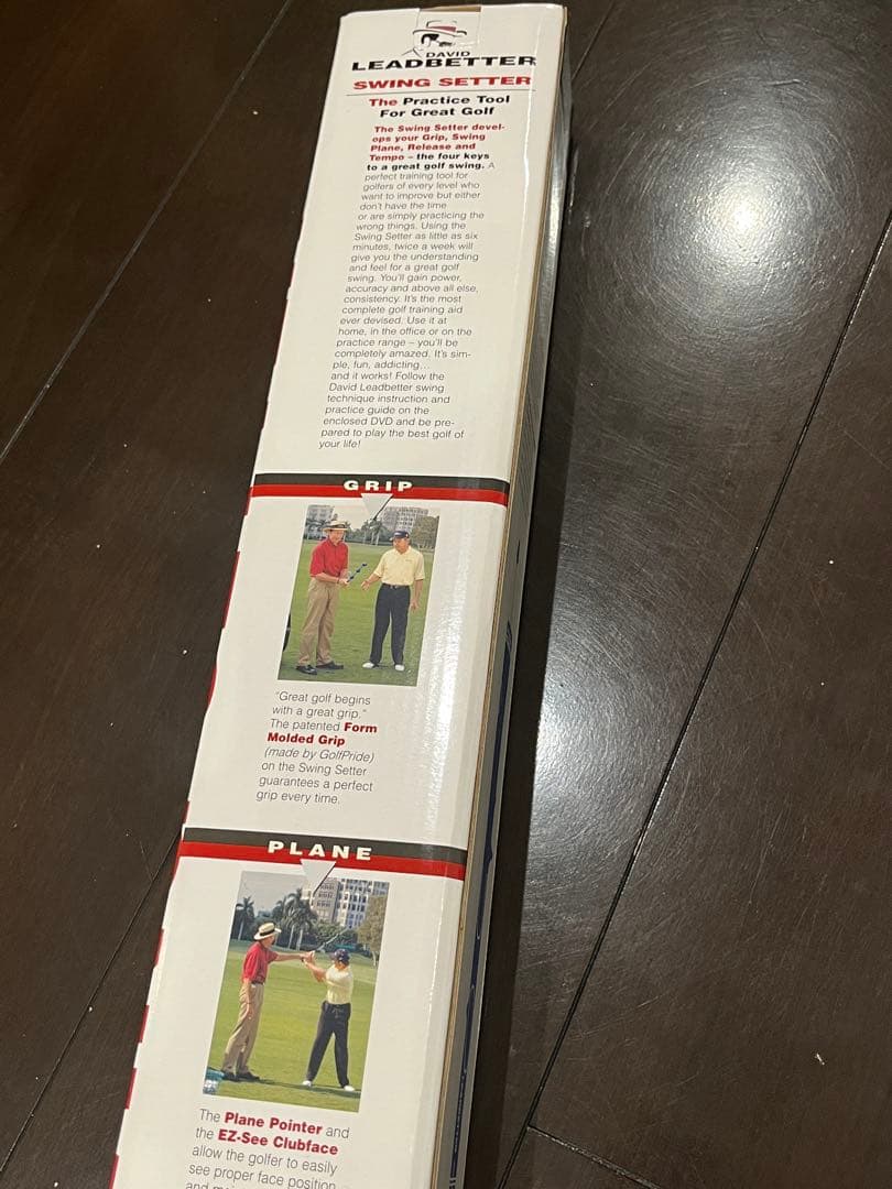 【未使用箱入り】スイングセッター★練習器具★ 日本語説明書&DVDつき