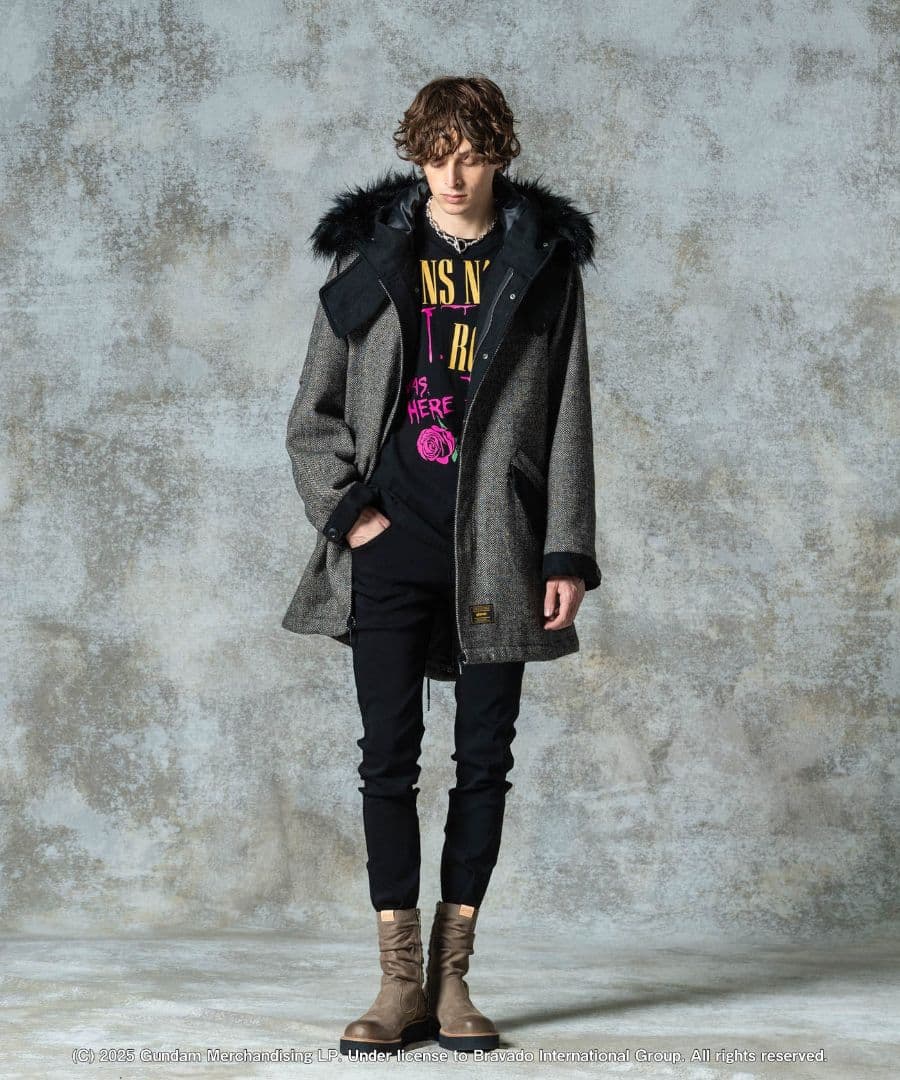 glamb【10月新作】予約完売品【未開封】 ハイネックモッズコート