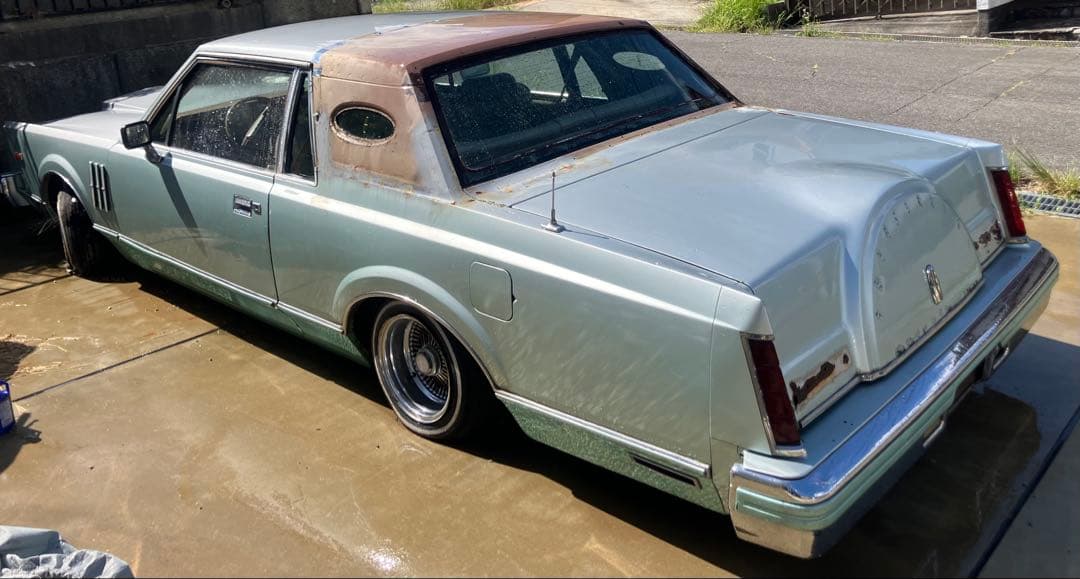 リンカーン　コンチネンタル　マークⅥ ディーラー車　書類あり