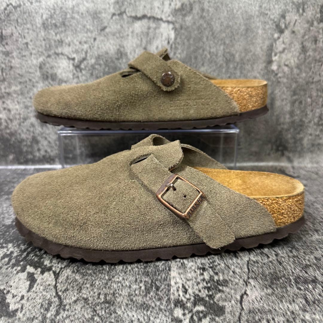 【美品】ビルケンシュトック ボストン サボサンダル 22.5