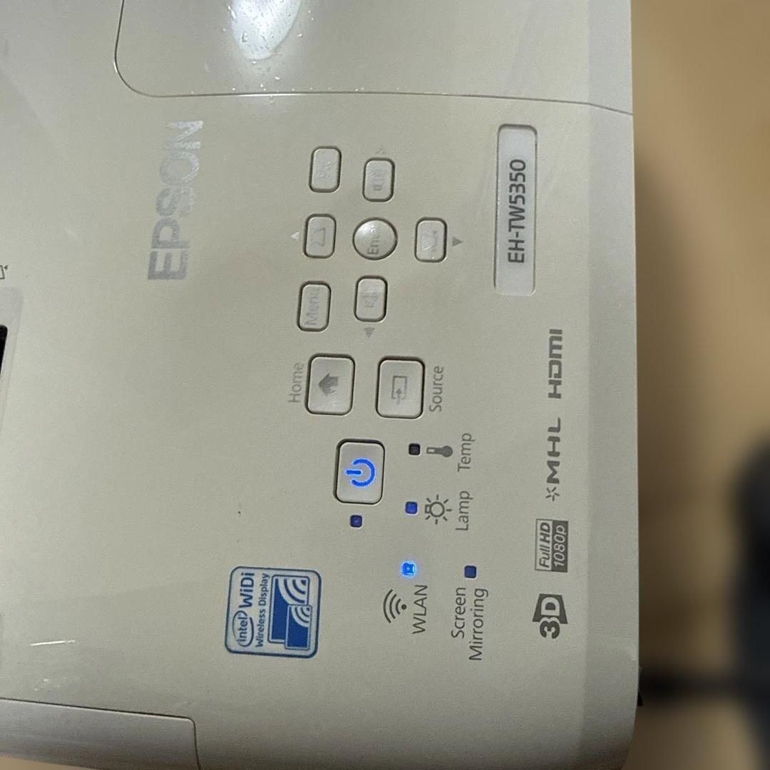 家庭用プロジェクター EPSON EH-TW5350 エプソン　通電済み