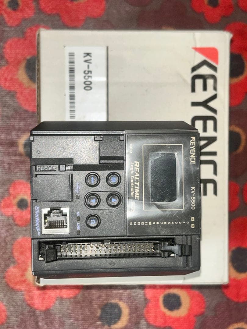 その他 KEYENCE KV-5500 PLC 24V DC