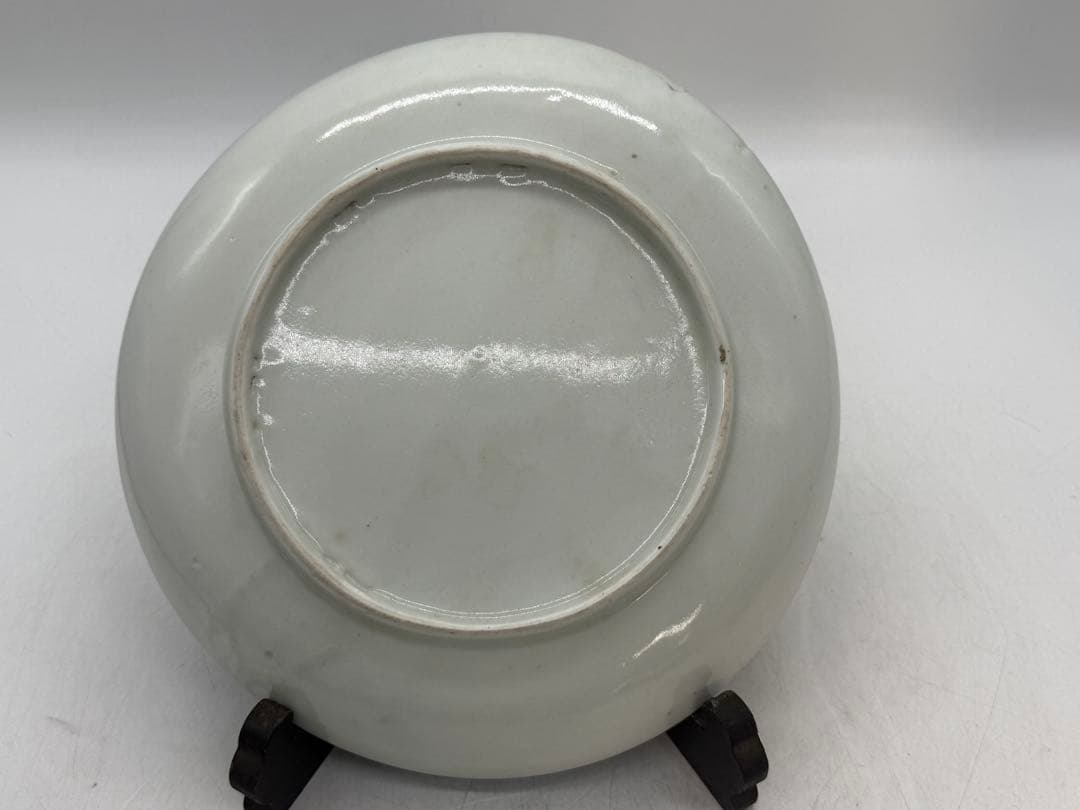 中国　染付　三老図　大皿　送料込み260126