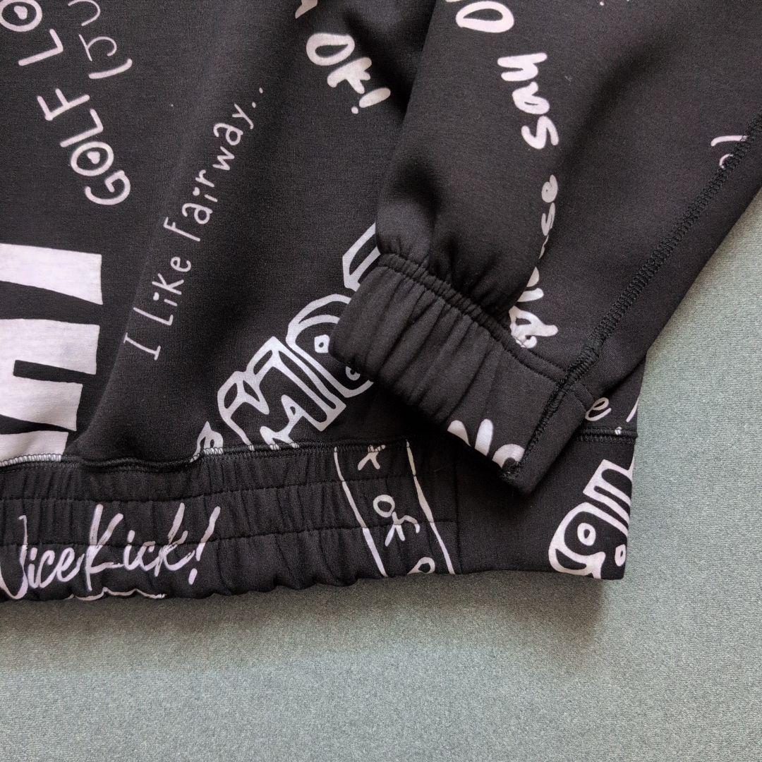 【極美品】ディセンバーメイゴルフ　ダンボールニット素材　トレーナーハーフパンツ