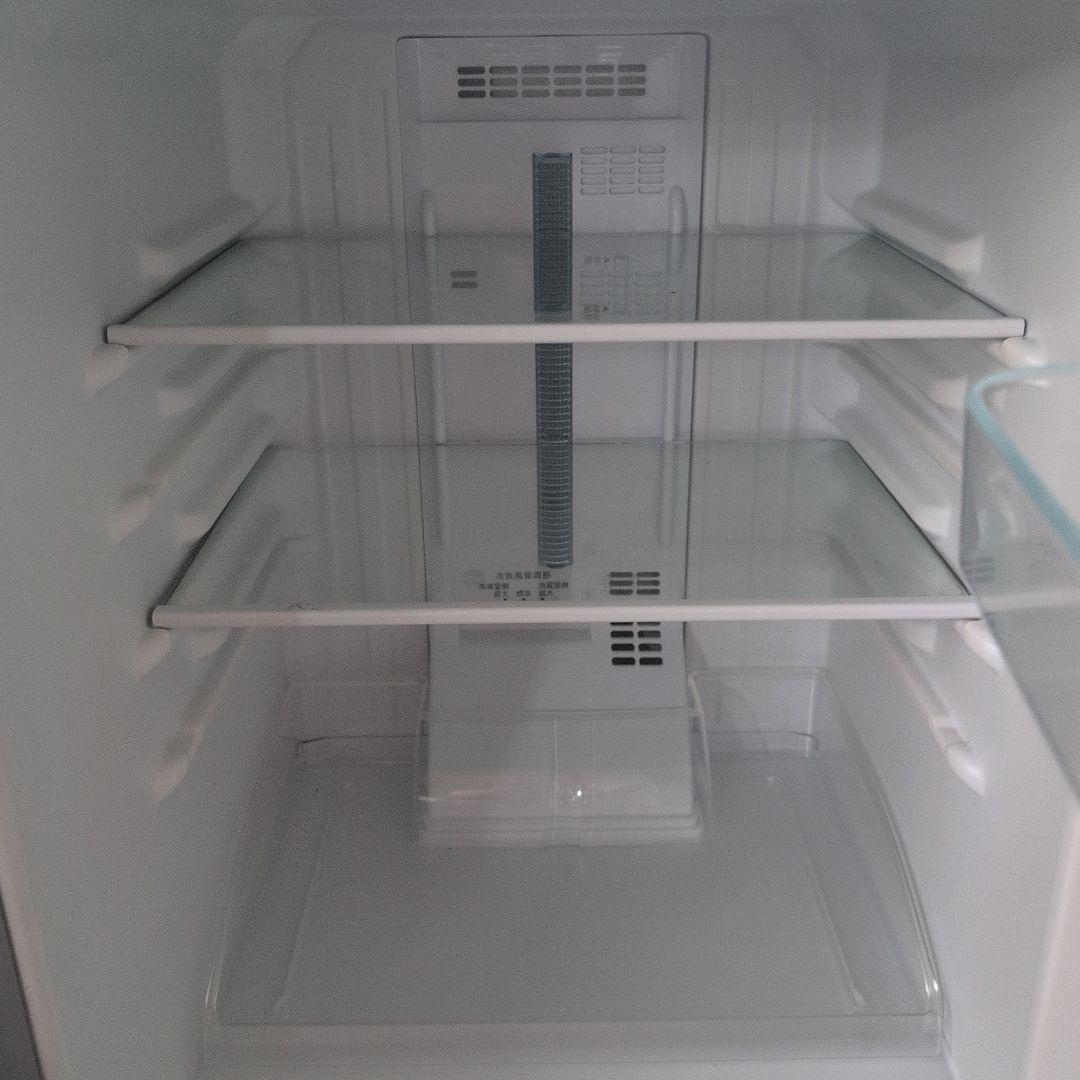 Panasonic 2ドア冷蔵庫 シルバー 3棚