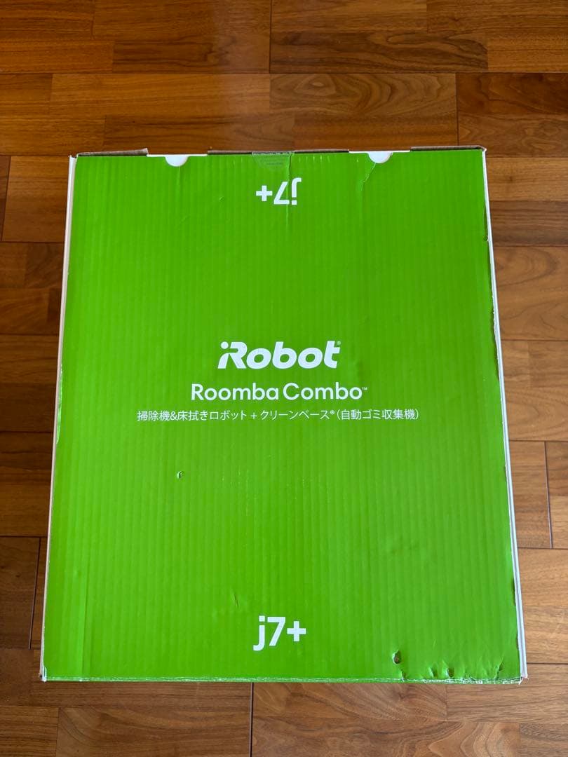 未開封品Wi-Fi対応自動ゴミ収集iRobot Roomba Combo j7+