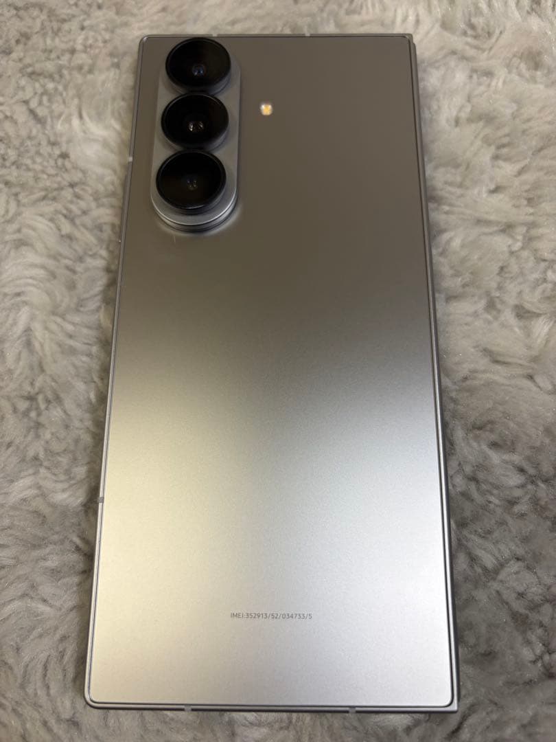 【国内版】Galaxy Z Fold 7 シルバーシャドウ 256GB本体