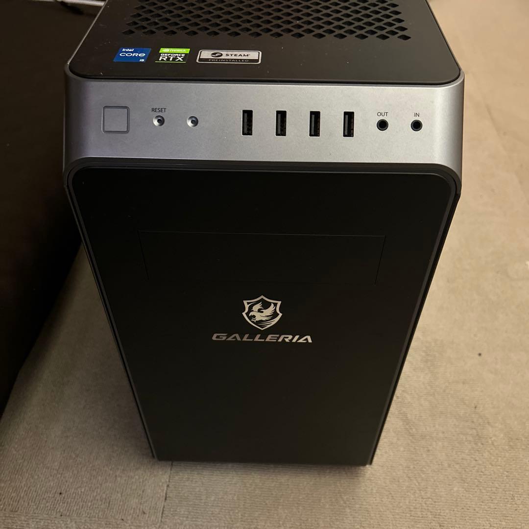 GALLERIA PCケース＋CPUクーラー付き RGBファン搭載 動作確認済み