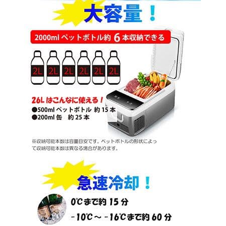 新品　冷蔵庫　持ち運び　車載　車　キャンプ　釣り