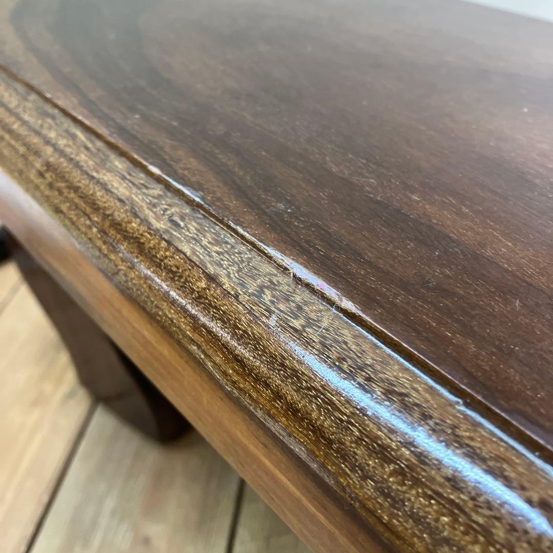 B-1 昭和レトロ 銘木 豆座卓 飾り台 花台 ミニテーブル 木製盆栽台 古道具