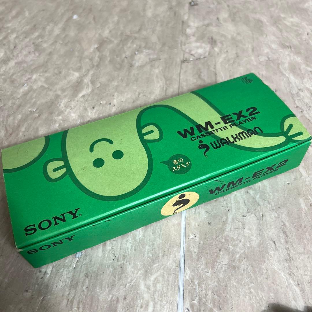 元箱付 SONY WALKMAN WM-EX2 ポータブルカセット ウォークマン
