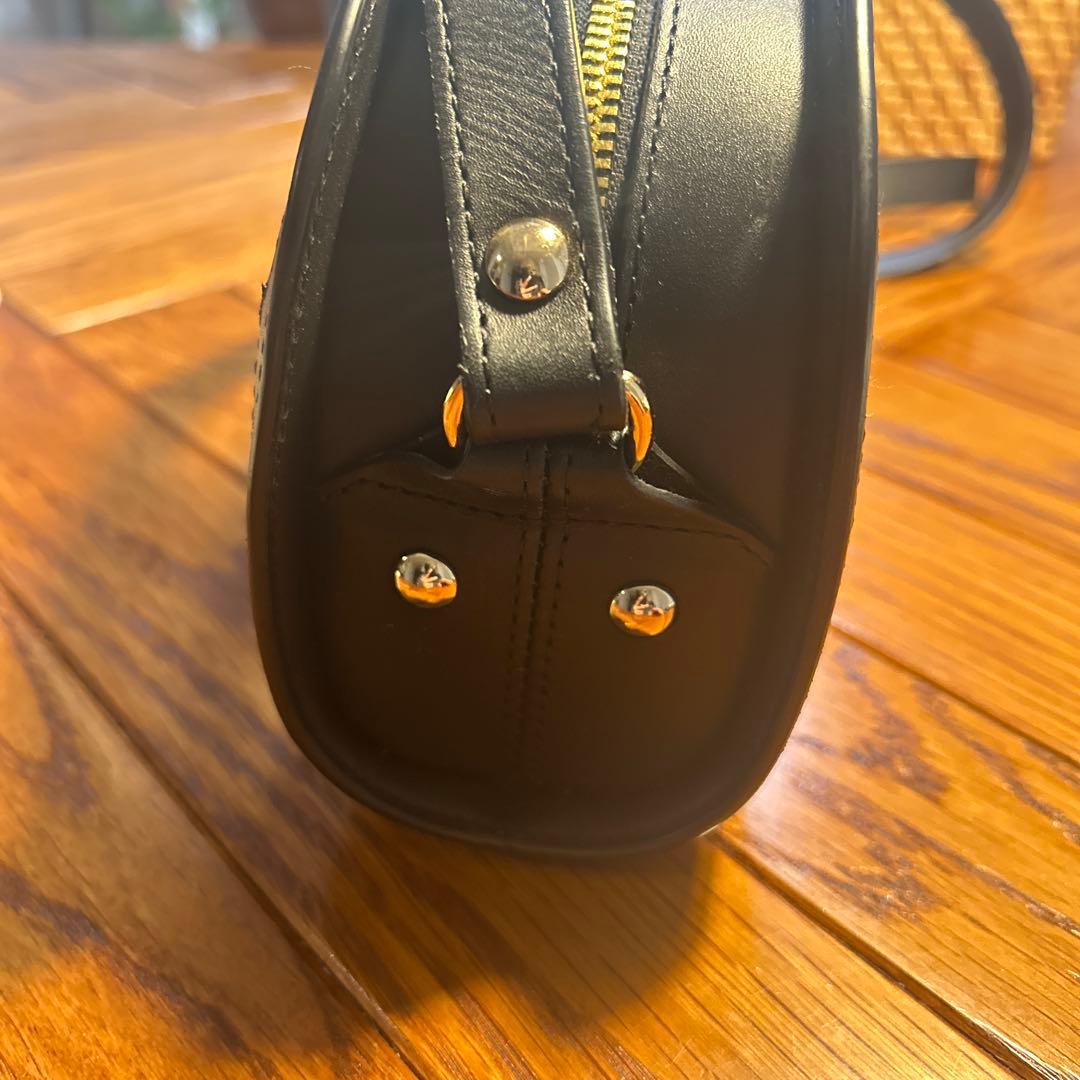 バッグ A.P.C mini Demi-Lune raffia crossbodybag