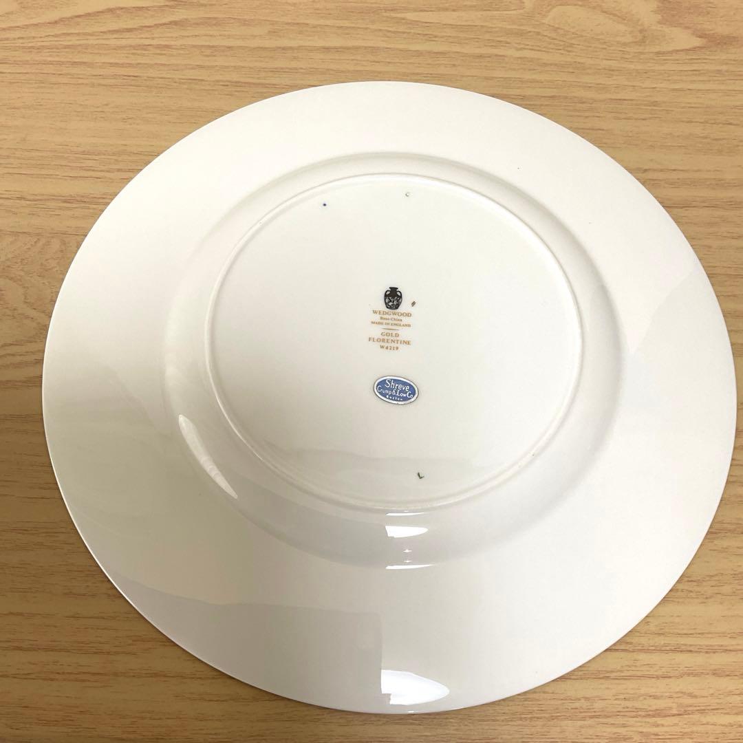専用　ウェッジウッド フロレンティーン　ゴールド　27.5cm ディナー皿　4枚