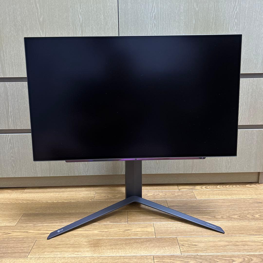 LGゲーミングモニター UltraGear 27GR95QE-B 26.5インチ