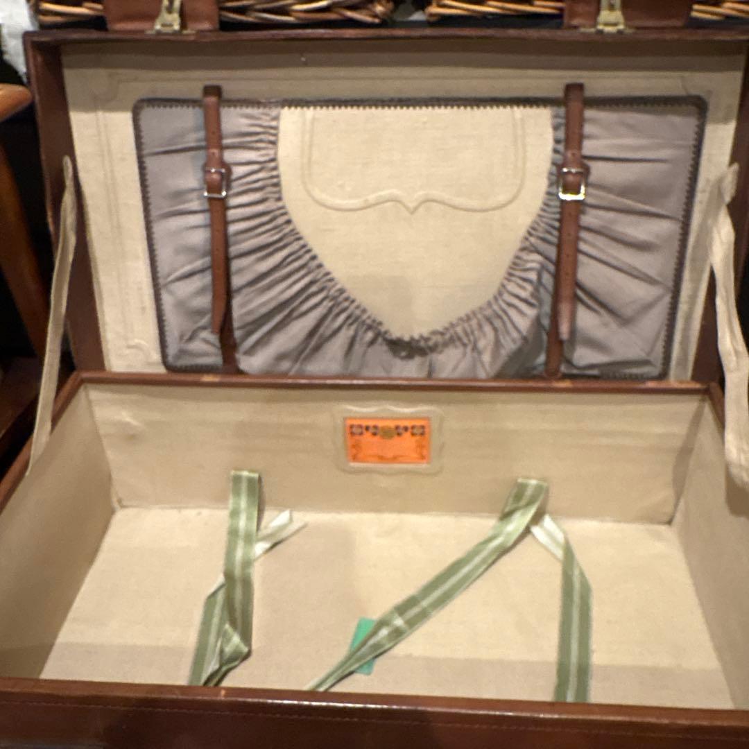 ビンテージスーツケース　三越 レザー スーツケース