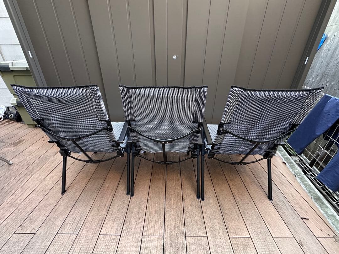 BEAUTY&YOUTH 別注 コールマン メッシュ レイ チェア 3個セット