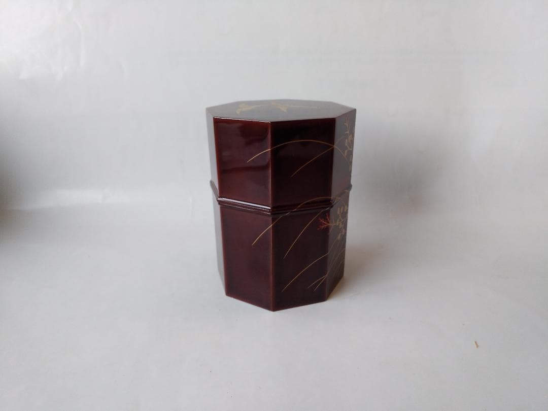 中村宗悦 作 源氏香図 中棗 共箱 共布 漆器 漆芸 抹茶 茶道具 新品 未使用