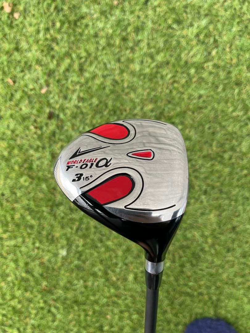 ワールドイーグル F-01α Rフレックス 10本セット＋スリクソンドライバー