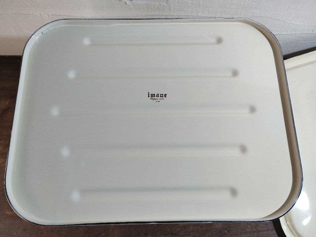 イマン イザベラ ブレッドケース 角ストッカー ホーロー保存容器 未使用