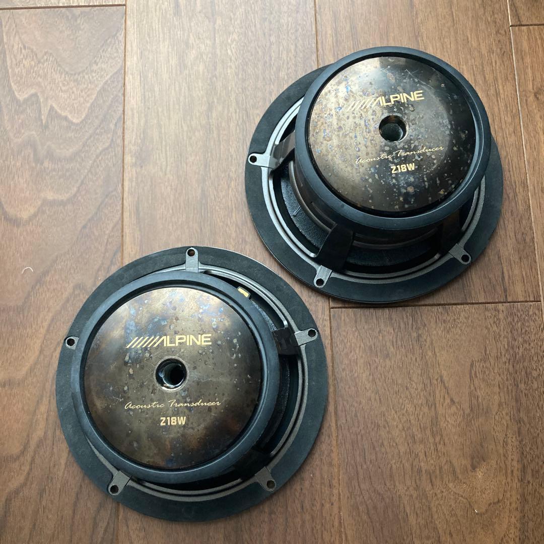 【ジャンク】　ALPINE Z18W ※1ユニット不動