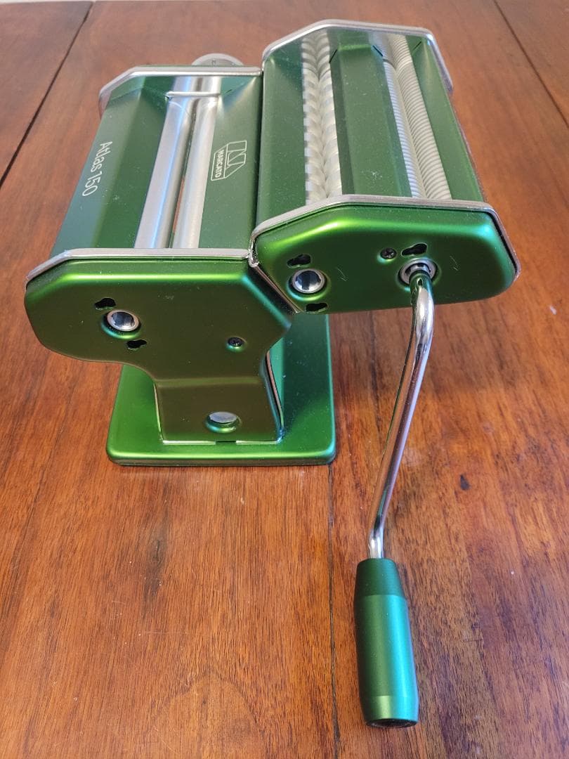 Atlas 150 緑色 パスタマシン