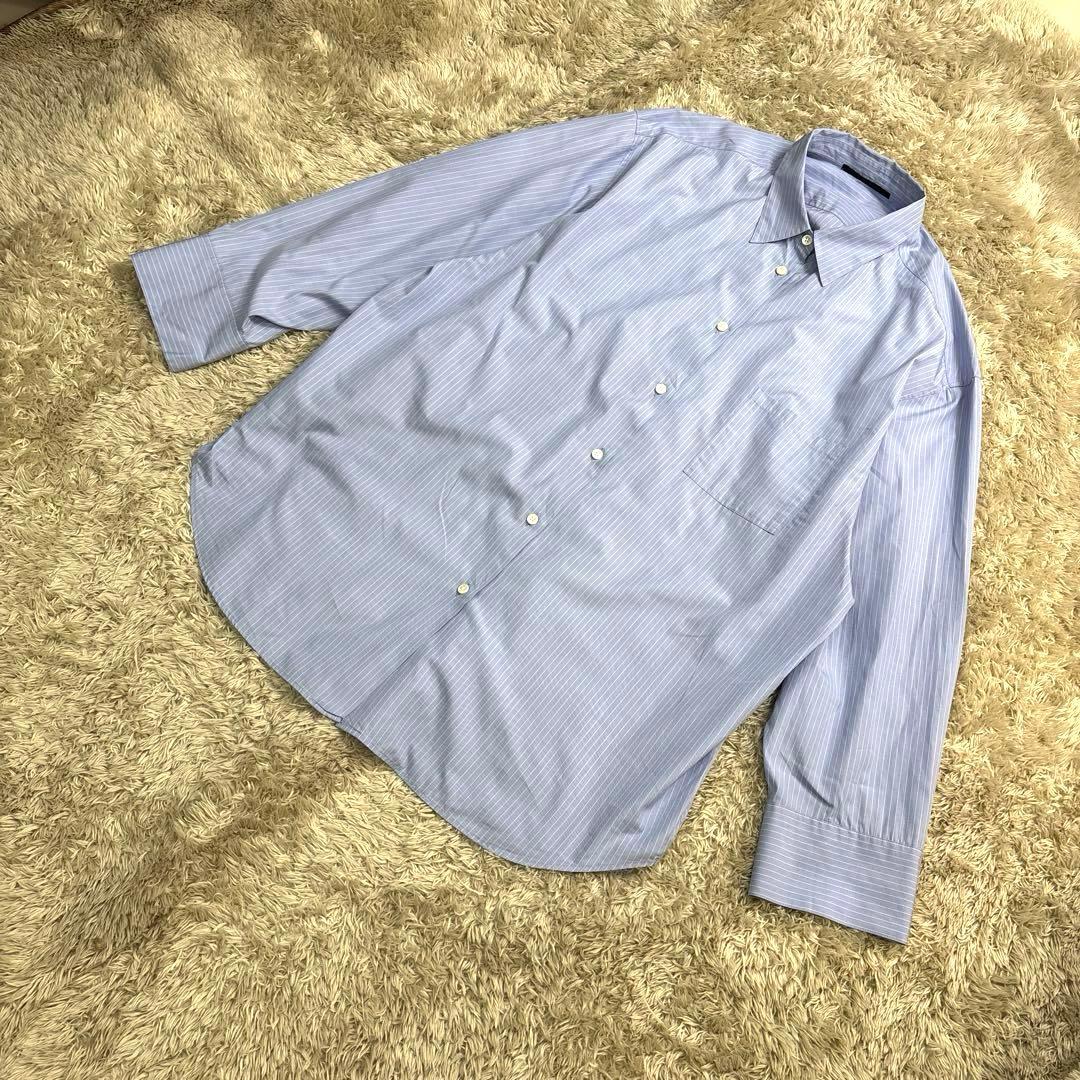 【美品】AP STUDIO◆ オリジナルストライプシャツ　フリー