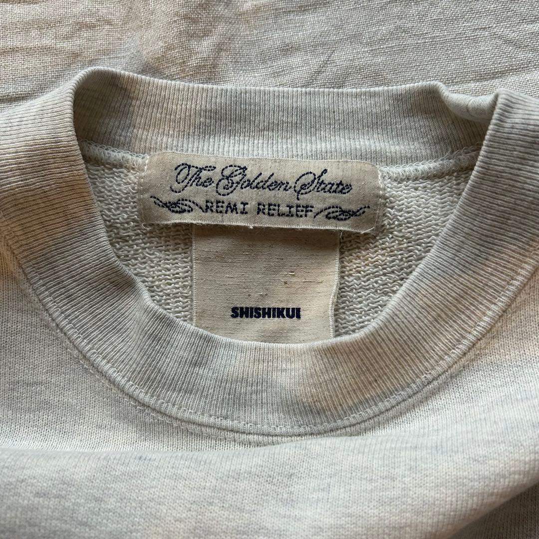 THE SHISHIKUI シシクイ PENKI OATMEAL スウェット