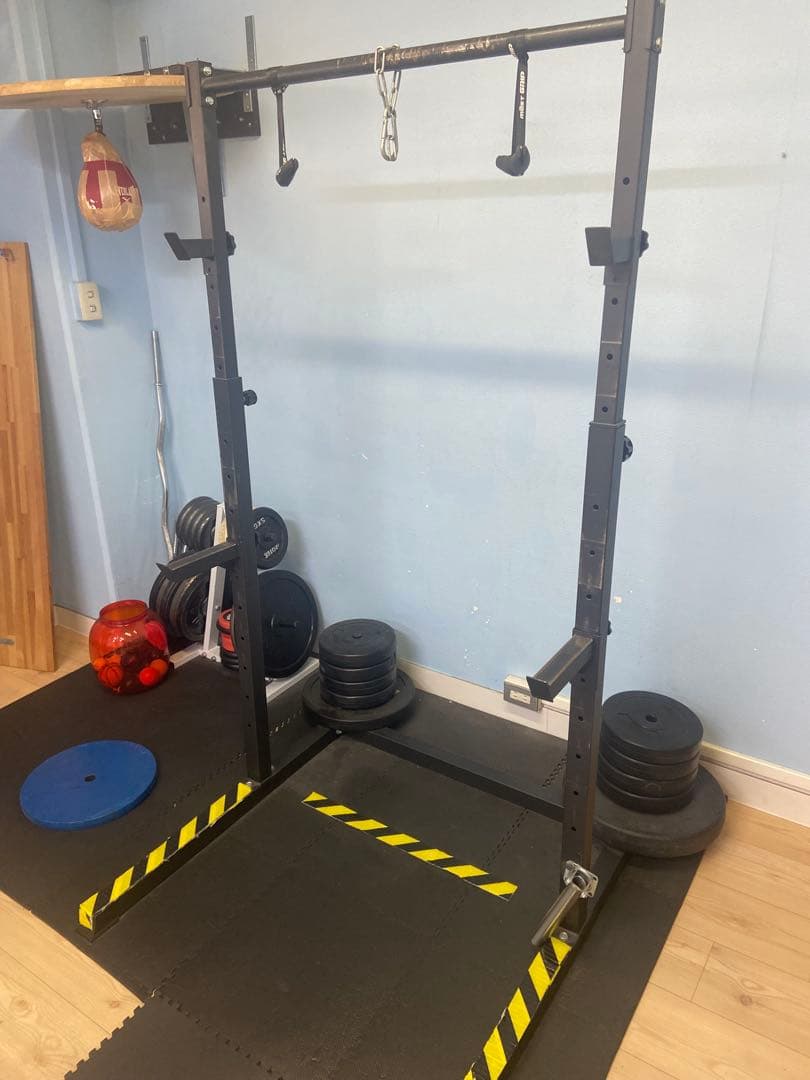 トレーニングセット フラットベンチ パワーラック