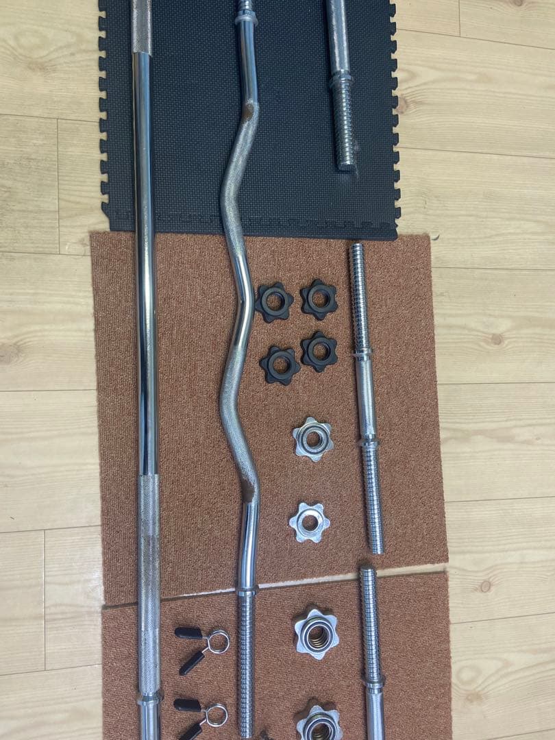 トレーニングセット フラットベンチ パワーラック