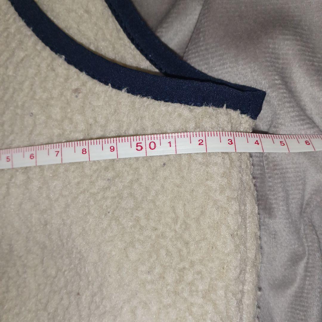 patagonia フリースベスト M クリーム色