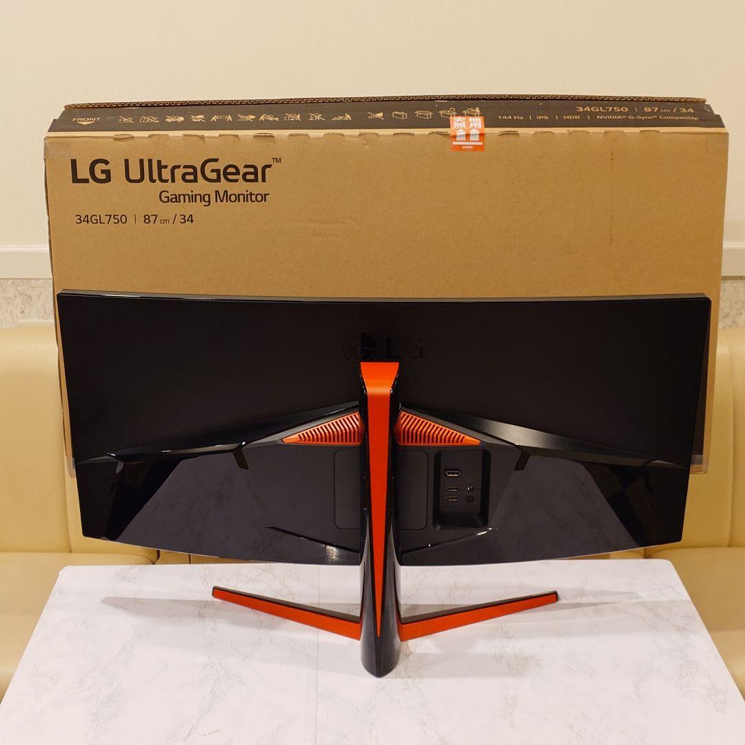 LG 34GL750 ゲーミングモニター 34インチ ウルトラワイド