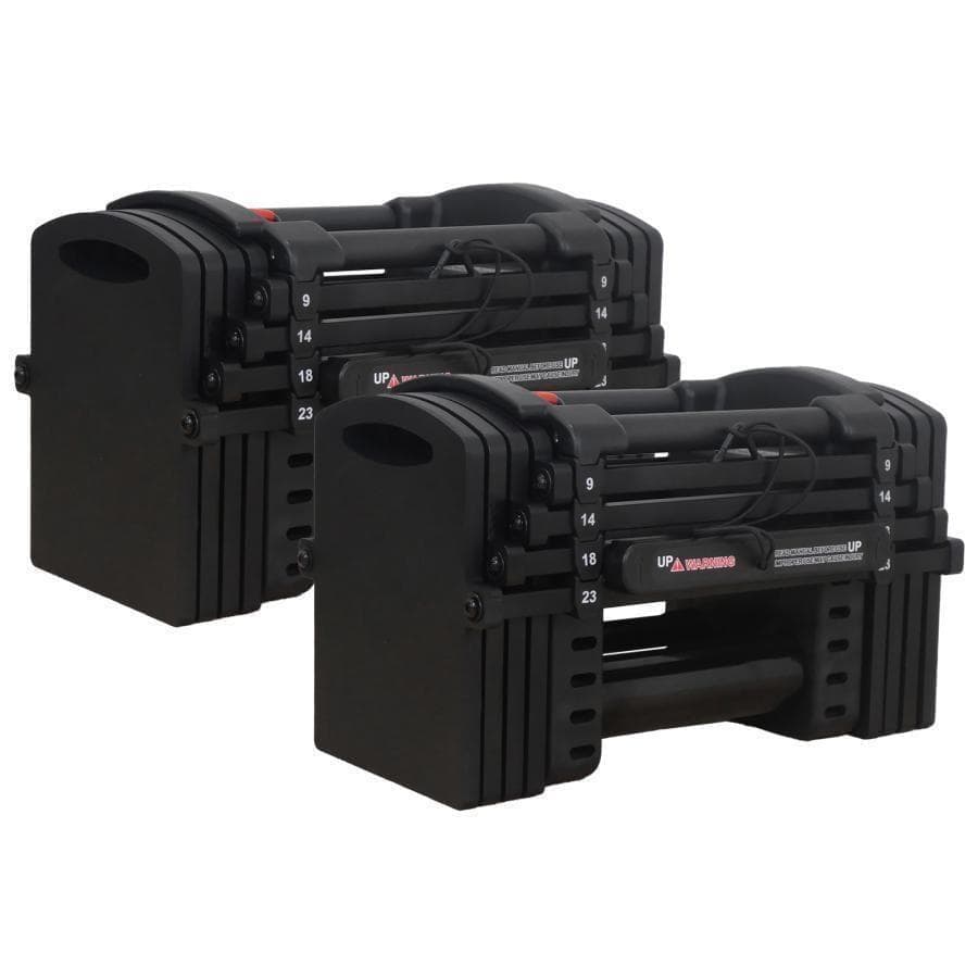 パワーブロック ダンベル 可変式 筋トレ23kg 2個 24段階調節 2849