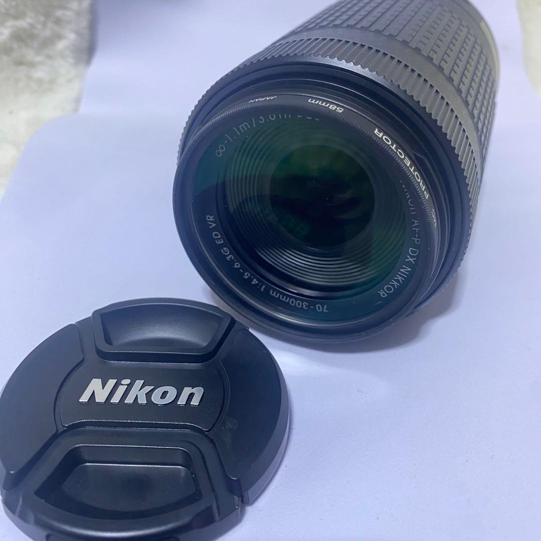 美品❤️Nikon AF-P 70-300mm F4.5-6.3G☆超望遠レンズ