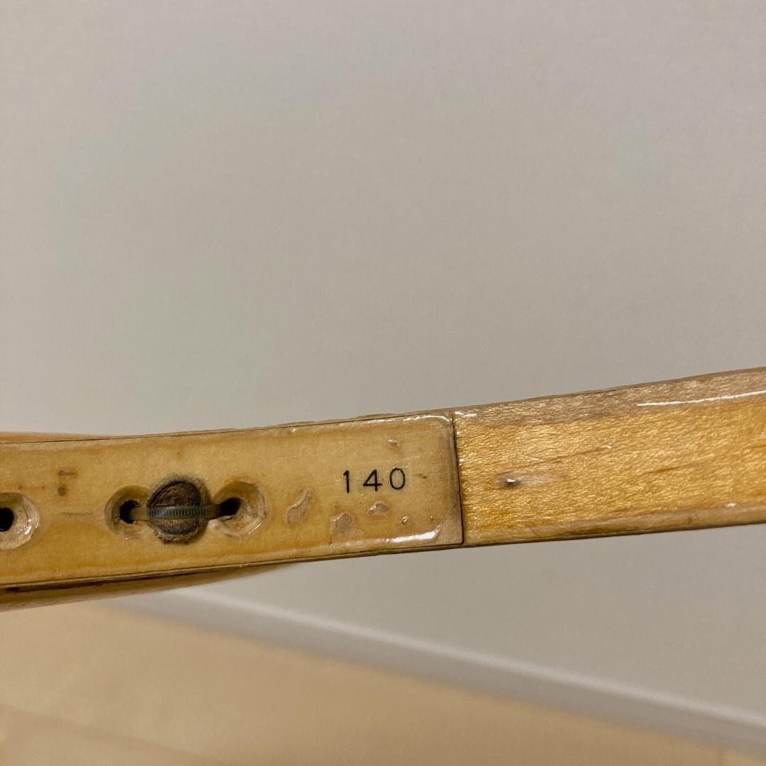 Futabaya 木製テニスラケット 2本＋木製プレス ヴィンテージ グリップ4