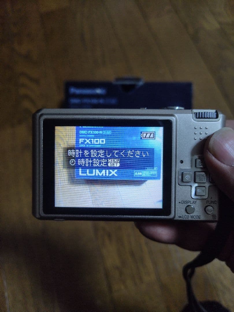 パナソニック PANASONIC LUMIX DMC-FX100-Nゴールド